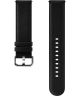 Origineel Samsung Universeel Leather Smartwatch 20MM Bandje Zwart