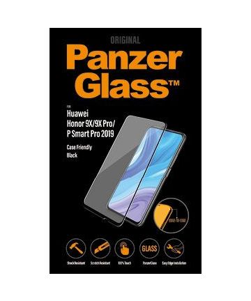 PanzerGlass Huawei Honor 9X Screenprotector Case Friendly Zwart Screen Protectors