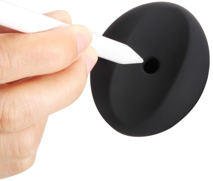 Siliconen Apple Pencil Houder Zwart afbeelding 1