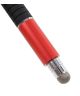 Universele Passieve Stylus Pen Met 3 Koppen Rood