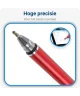 Universele Stylus Pen Voor Telefoon Tablet en iPad Met 3 Tips Rood