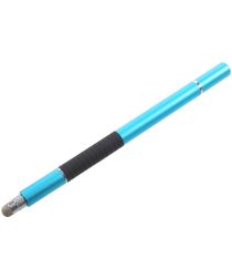 Universele Stylus Pen Voor Telefoon Tablet en iPad Met 3 Tips Blauw