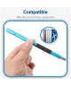 Universele Stylus Pen Voor Telefoon Tablet en iPad Met 3 Tips Blauw