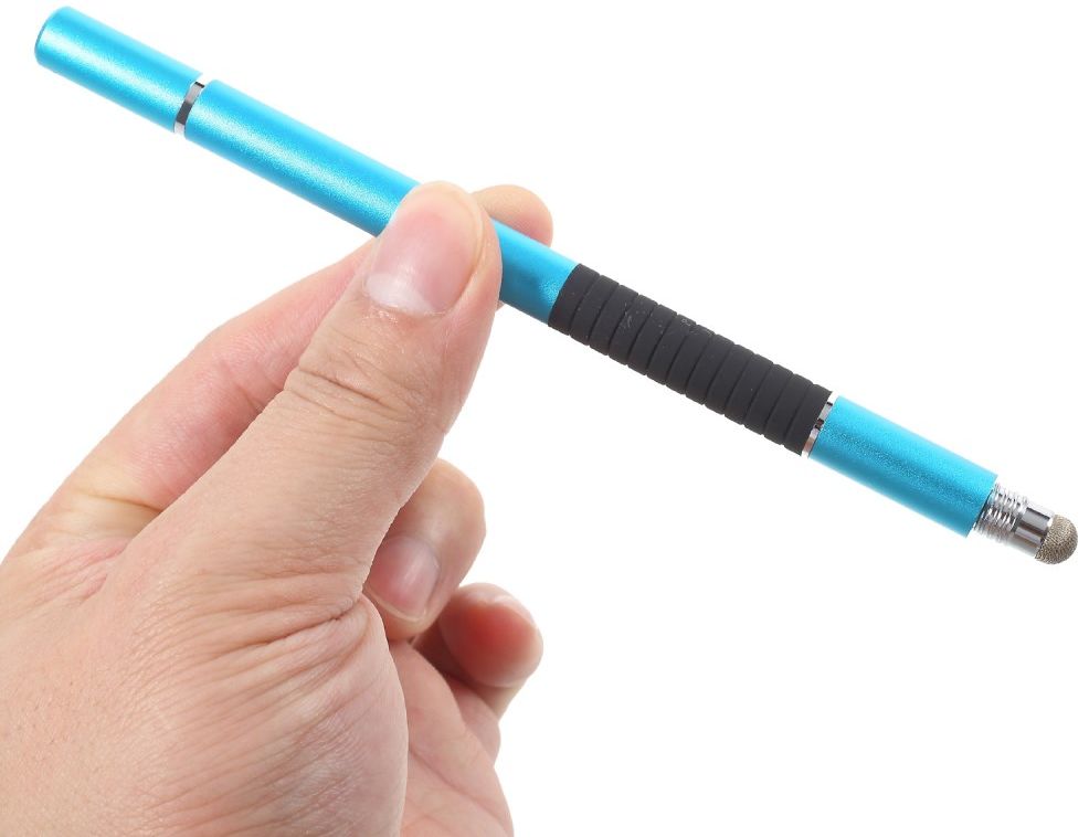 Universele Stylus Pen Voor Telefoon Tablet en iPad Met 3 Tips Blauw afbeelding 9