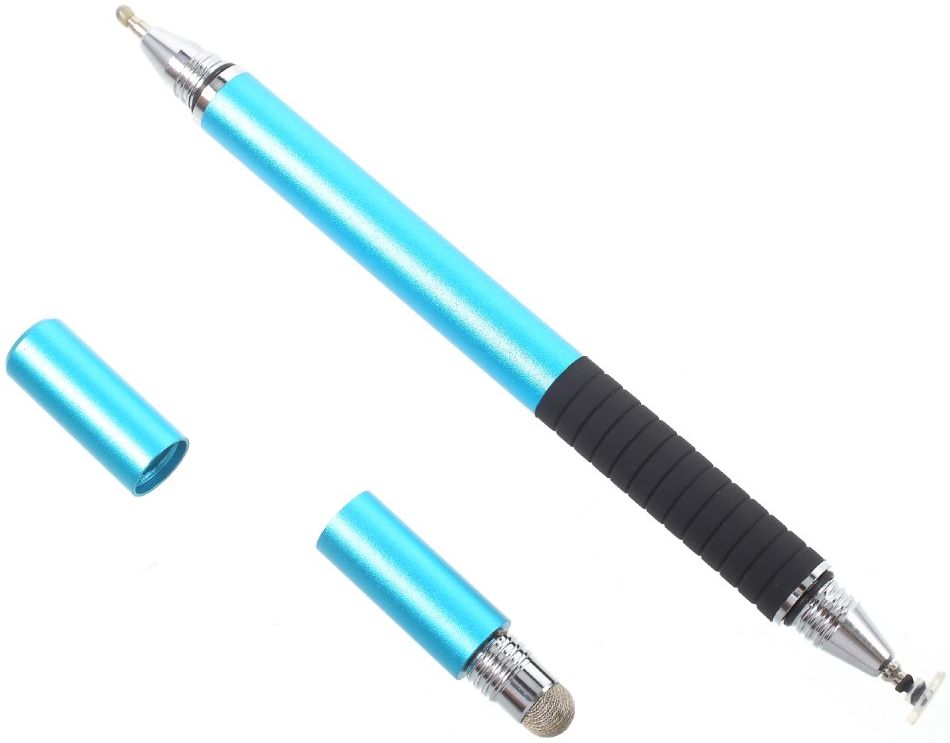 Universele Stylus Pen Voor Telefoon Tablet en iPad Met 3 Tips Blauw afbeelding 5