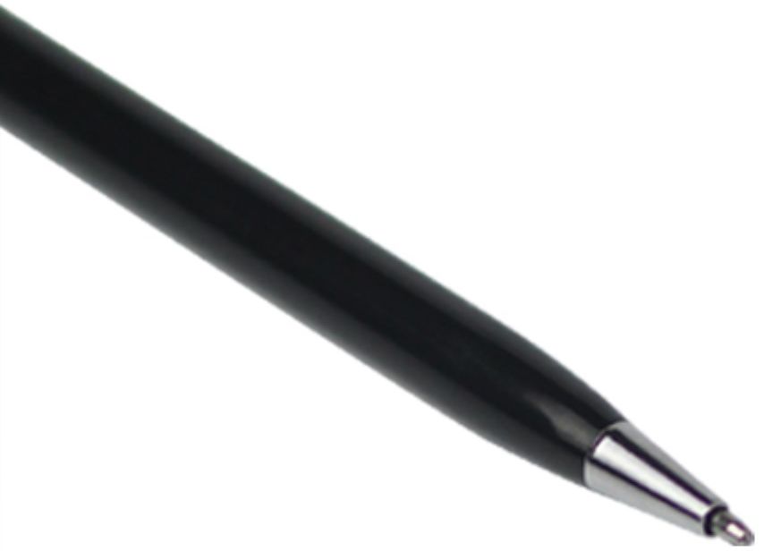 Universele Stylus Pen Met Soft Tip En Balpen Wit afbeelding 2