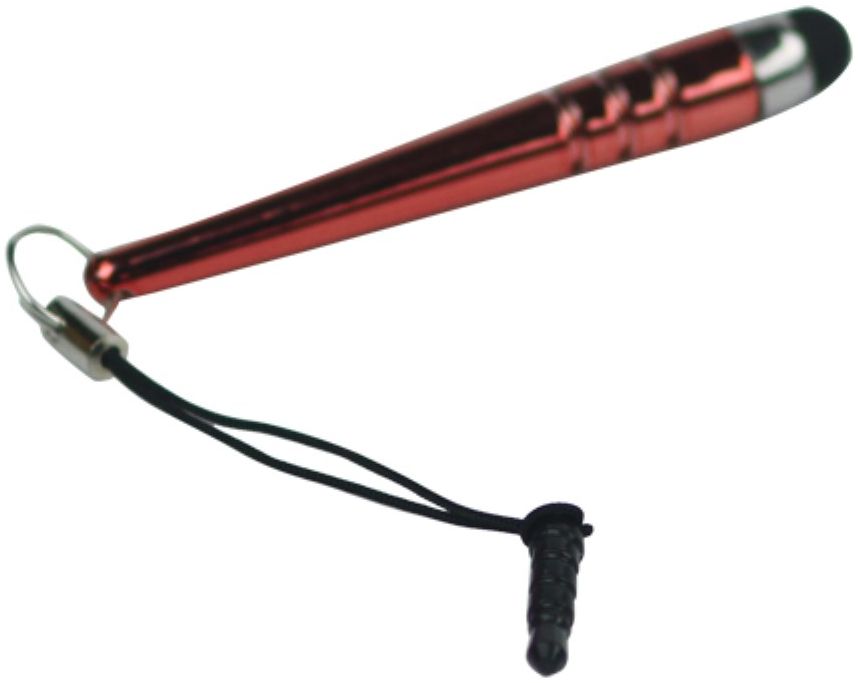 Capacitieve Mini Stylus 3.5mm Plug Rood afbeelding 1