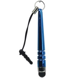 Capacitieve Mini Stylus 3.5mm Plug Donker Blauw