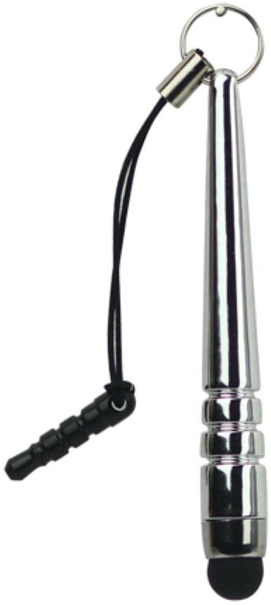 Capacitieve Mini Stylus 3.5mm Plug Zilver afbeelding 1