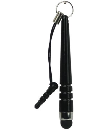 Capacitieve Mini Stylus 3.5mm Plug Zwart Stylus Pennen