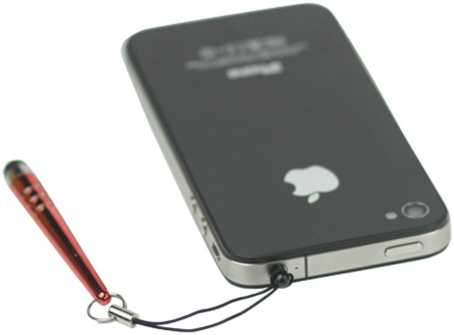 Universele Mini Stylus Pen Met 3.5MM Koord Zwart afbeelding 5