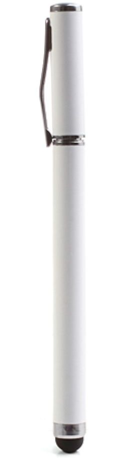 Universele Capacitive Stylus Met Balpen Wit afbeelding 1