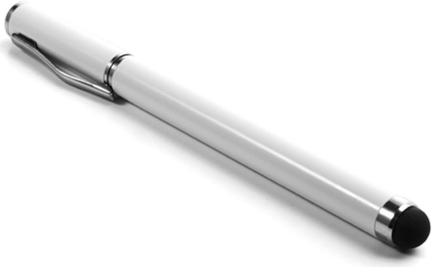 Universele Capacitive Stylus Met Balpen Wit afbeelding 3