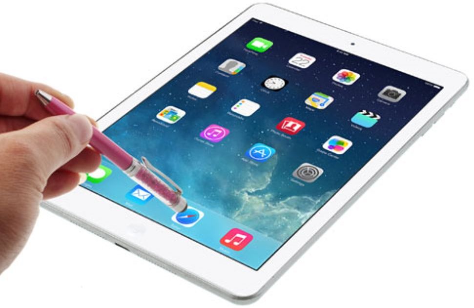 Universele Capacitive Stylus Met Balpen Licht Roze afbeelding 3