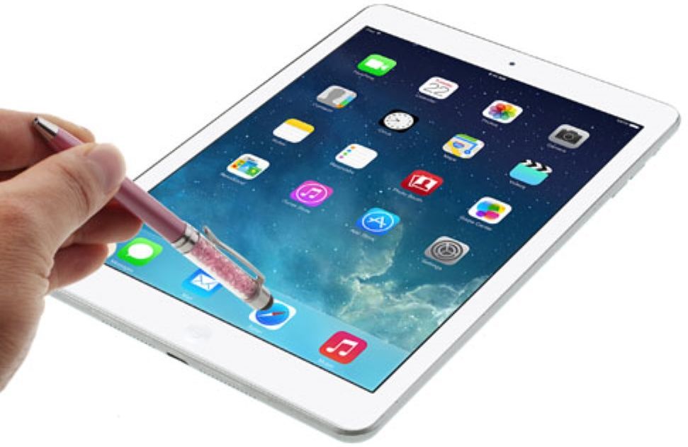 Universele Capacitive Stylus Met Balpen Donker Roze afbeelding 3