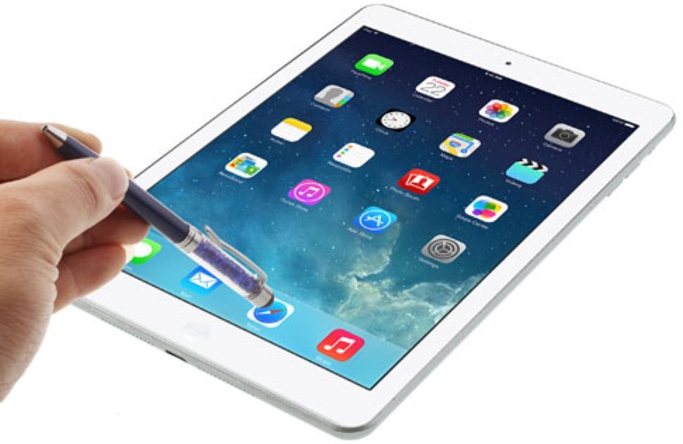 Universele Handige Stylus Pen Met Soft Top En Balpen Blauw afbeelding 6