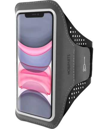 Mobiparts Comfort Fit Armband Apple iPhone 11 Sporthoesje Zwart Sporthoesjes