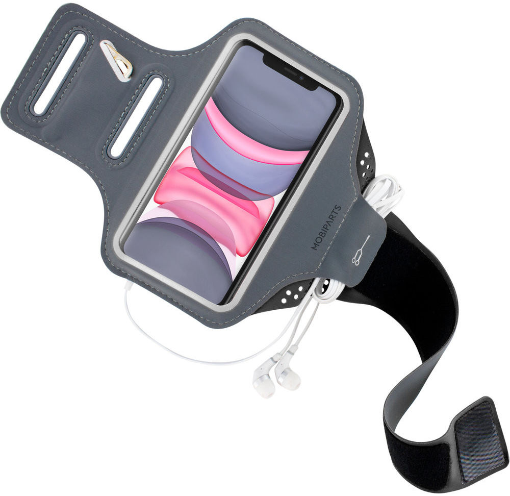 Mobiparts Comfort Fit Armband Apple iPhone 11 Sporthoesje Zwart afbeelding 2