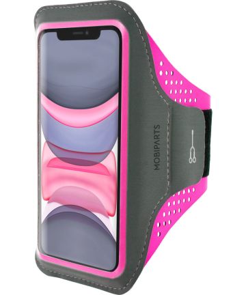 Mobiparts Comfort Fit Armband Apple iPhone 11 Sporthoesje Roze Sporthoesjes