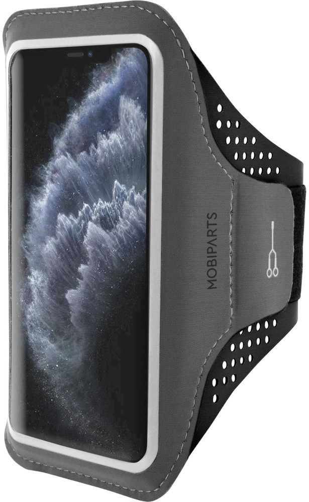 Mobiparts Comfort Fit Armband Apple iPhone 11 Pro Sporthoesje Zwart afbeelding 1