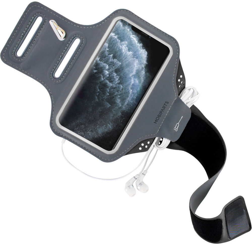 Mobiparts Comfort Fit Armband iPhone 11 Pro Max Sporthoesje Zwart afbeelding 2
