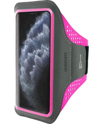 Mobiparts Comfort Fit Armband Apple iPhone 11 Pro Sporthoesje Roze Sporthoesjes