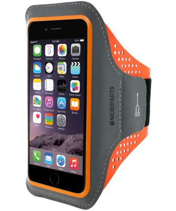 Mobiparts Comfort Fit Armband iPhone 8 / 7 / 6 Plus Sporthoesje Oranje Sporthoesjes