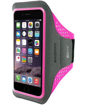 Mobiparts Comfort Fit Armband iPhone 8 / 7 / 6 Plus Sporthoesje Roze Sporthoesjes