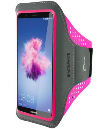 Mobiparts Comfort Fit Sport Armband Huawei P Smart Roze Sporthoesjes