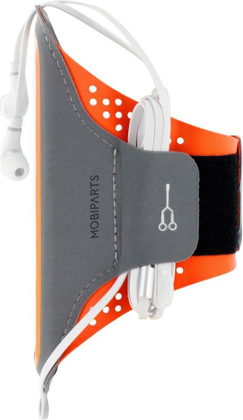 Mobiparts Comfort Fit Armband Samsung A50 / A30S Sporthoesje Oranje afbeelding 8