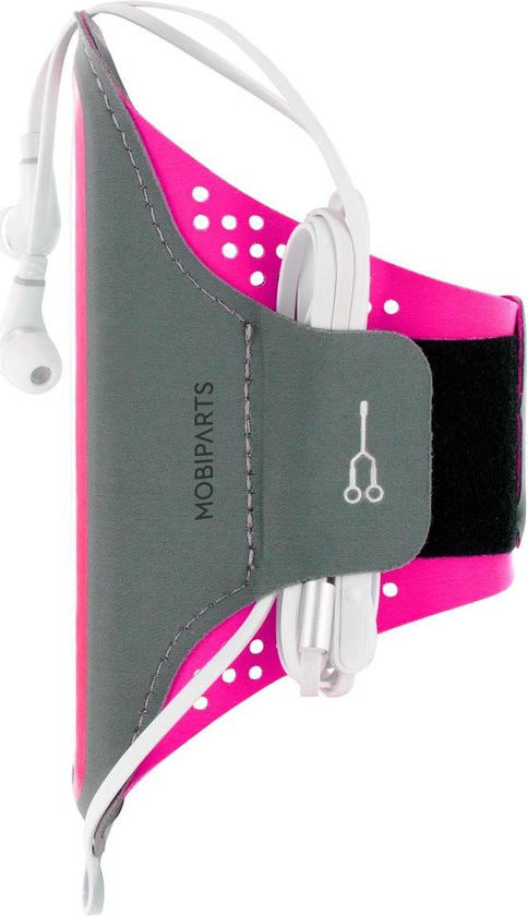 Mobiparts Comfort Fit Armband Samsung Galaxy A51 Sporthoesje Roze afbeelding 8