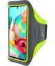 Mobiparts Comfort Fit Armband Samsung Galaxy A71 Sporthoesje Groen