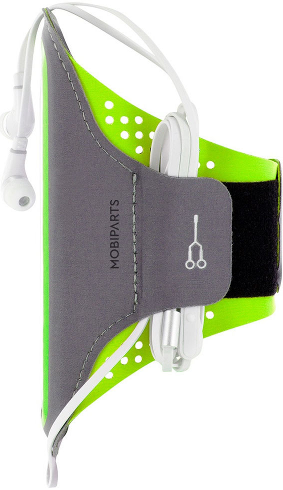 Mobiparts Comfort Fit Armband Samsung Galaxy S10 Sporthoesje Groen afbeelding 8