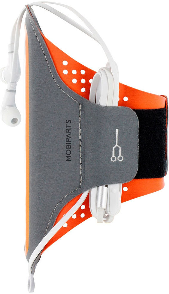Mobiparts Comfort Fit Armband Samsung Galaxy S10 Sporthoesje Oranje afbeelding 8