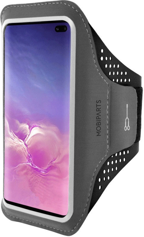 Mobiparts Comfort Fit Armband Samsung S10 Plus Sporthoesje Zwart afbeelding 1