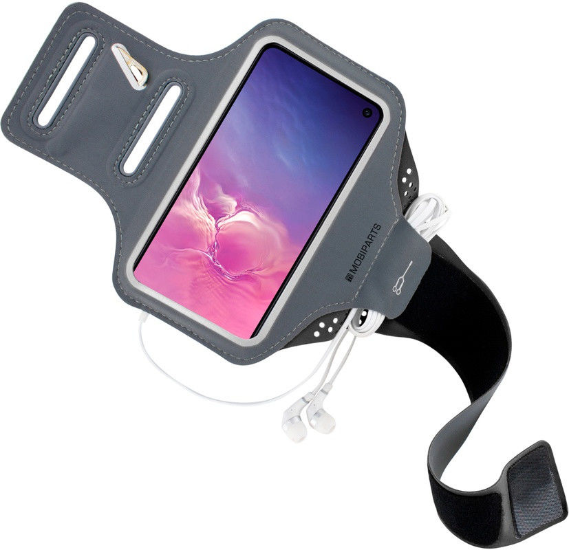 Mobiparts Comfort Fit Armband Samsung Galaxy S10E Sporthoesje Zwart afbeelding 2