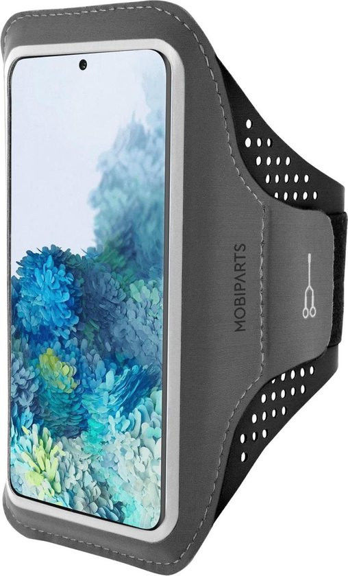 Mobiparts Comfort Fit Armband Samsung Galaxy S20 Sporthoesje Zwart afbeelding 1