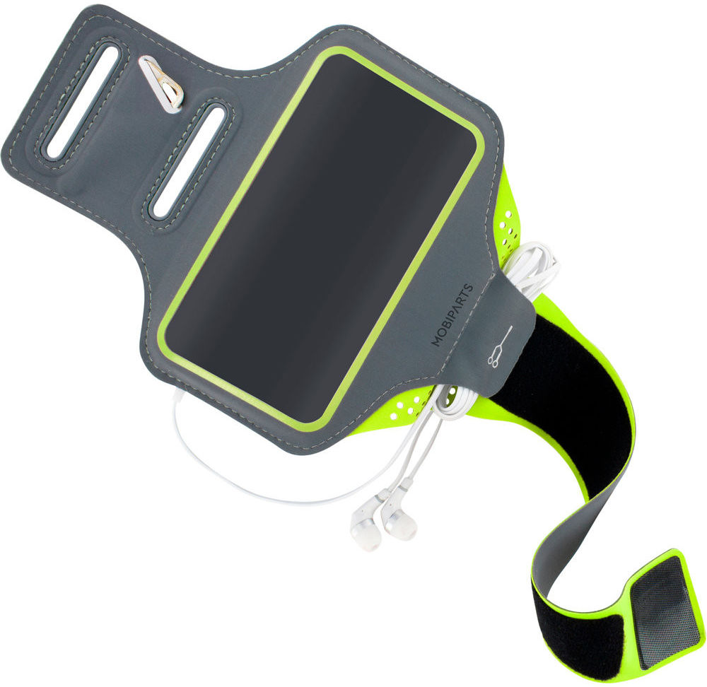 Mobiparts Comfort Fit Armband Samsung Galaxy S20 Sporthoesje Groen afbeelding 2