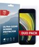 Rosso iPhone SE 2020 / 2022 Ultra Clear Screen Protector Duo Pack