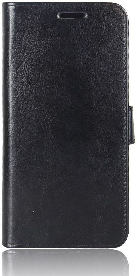 Huawei P Smart Pro Book Case Wallet Hoesje Kunst leer Zwart afbeelding 3