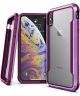 Raptic Shield Apple iPhone XS Max Hoesje Transparant/Paars