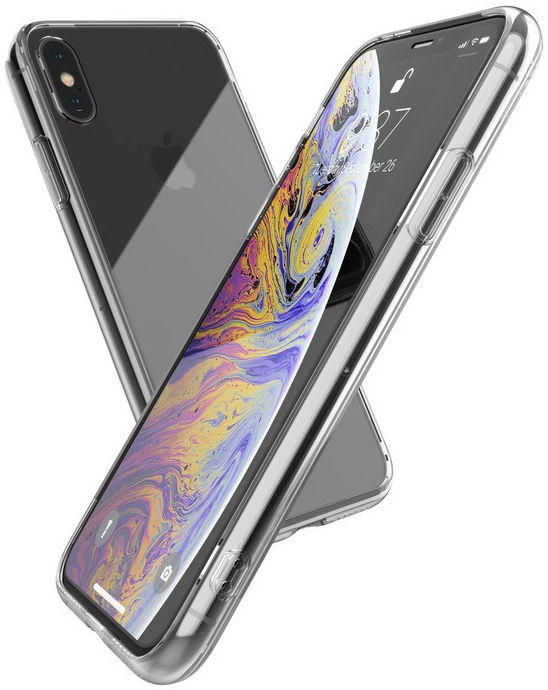 Raptic Glass Plus Apple iPhone XS / X Hoesje Transparant afbeelding 4