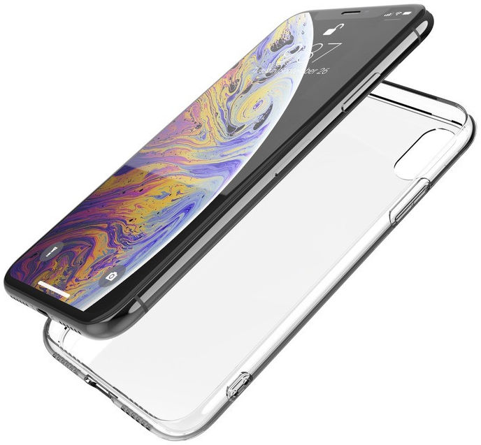 Raptic Glass Plus Apple iPhone XS / X Hoesje Transparant afbeelding 6