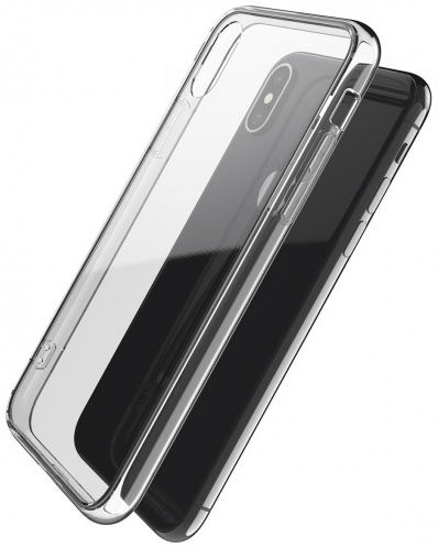 Raptic Glass Plus Apple iPhone XS / X Hoesje Transparant afbeelding 2