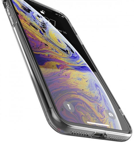 Raptic Glass Plus Apple iPhone XS / X Hoesje Transparant afbeelding 3