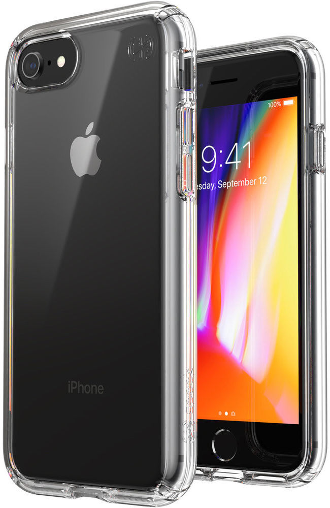 Speck Presidio PC Apple iPhone SE (2020) / 8 / 7 Hoesje Transparant afbeelding 1