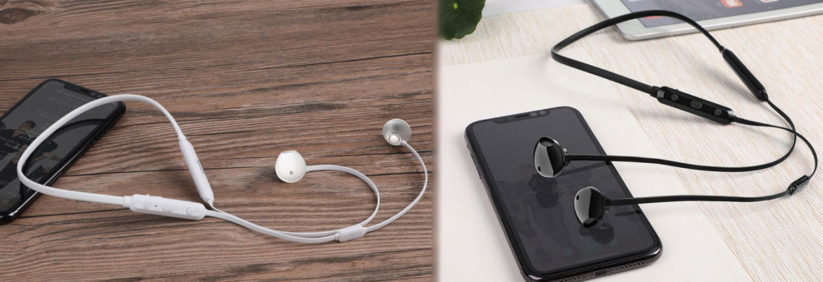 Bluetooth Draadloze In-Ear Headphone Baseus S11A Wit afbeelding 2