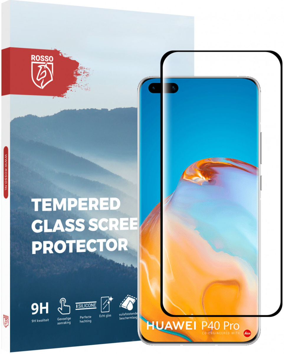 Rosso Huawei P40 Pro 9H Tempered Glass Screen Protector afbeelding 1
