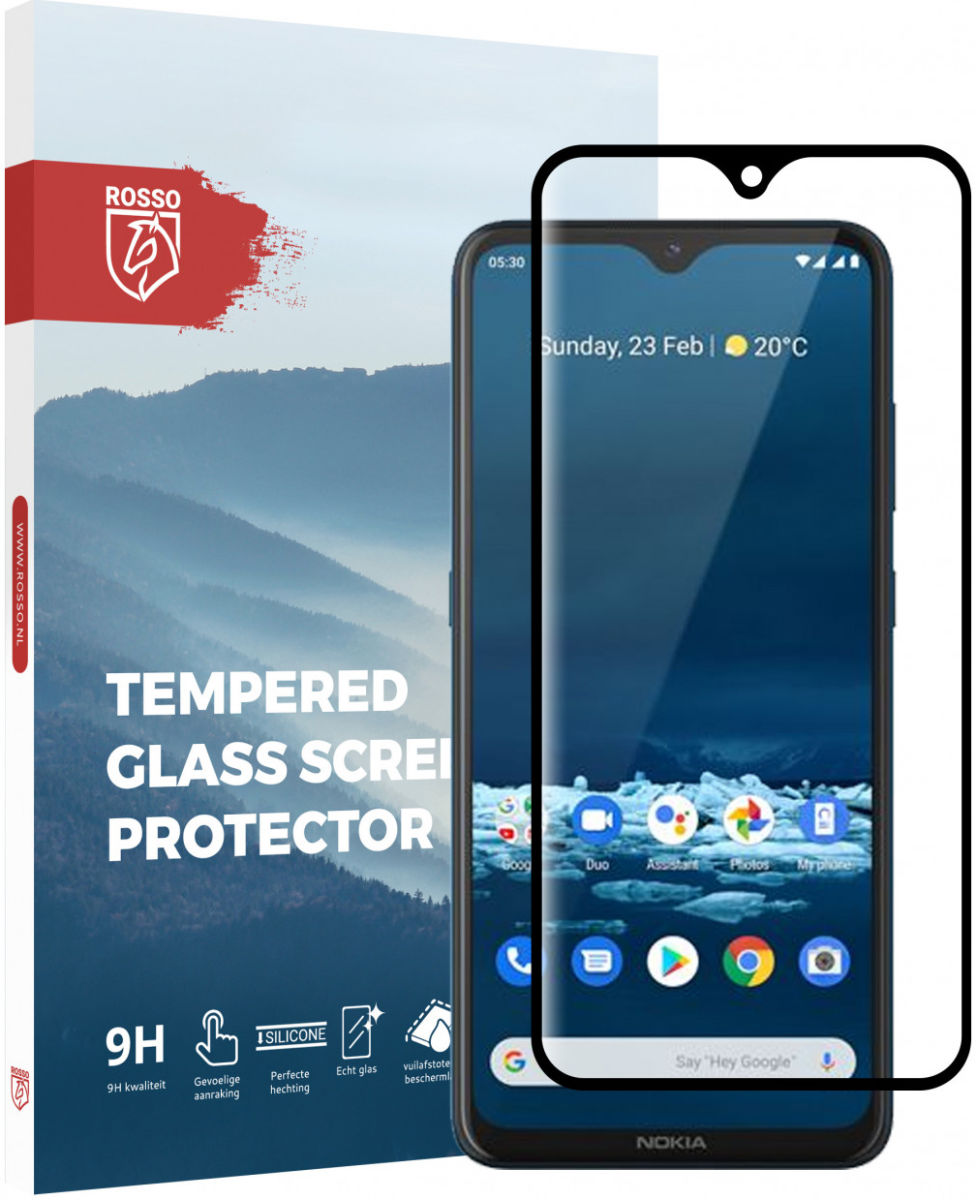 Rosso Nokia 5.3 9H Tempered Glass Screen Protector afbeelding 1