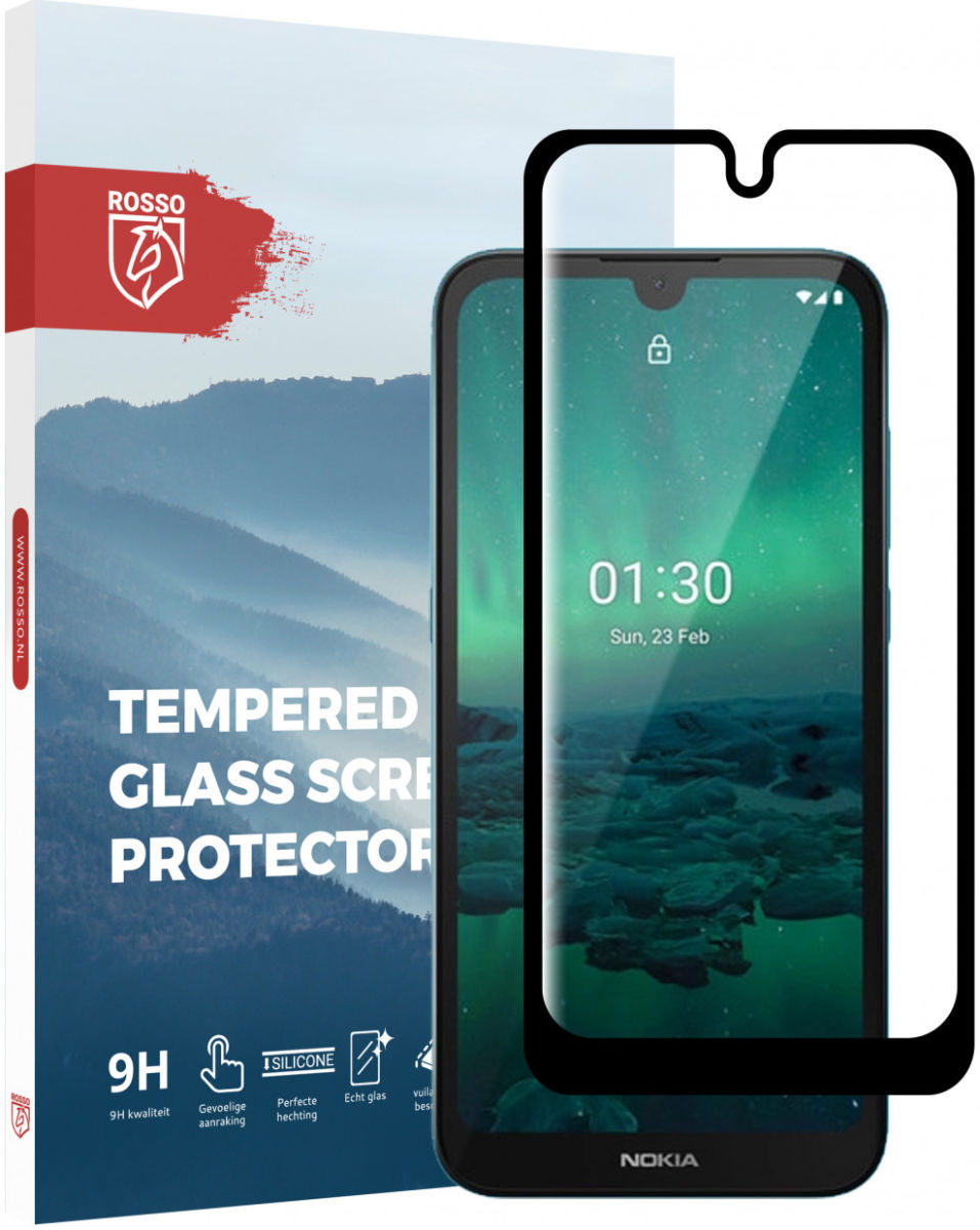 Rosso Nokia 1.3 9H Tempered Glass Screen Protector afbeelding 1